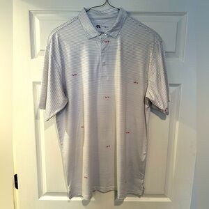 Onward Reserve Roll Tide Printed Script Performance Polo